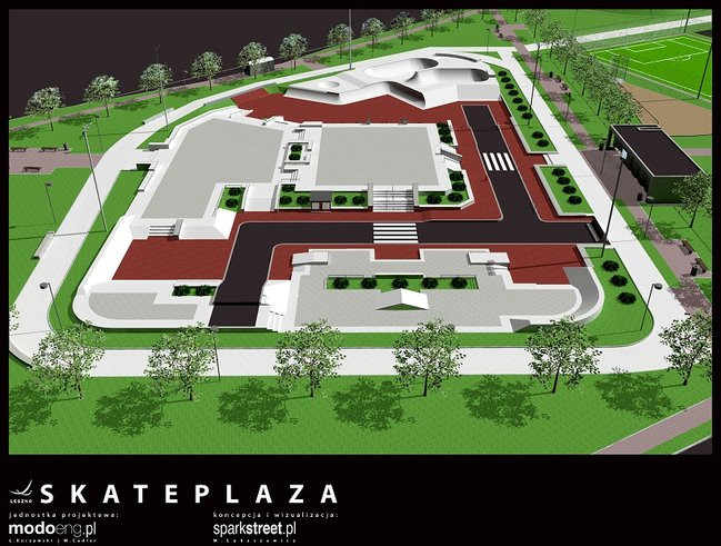 Tak będzie wyglądała Skateplaza na Zatorzu (zdjęcia)