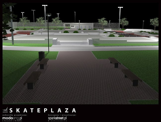 Tak będzie wyglądała Skateplaza na Zatorzu (zdjęcia)