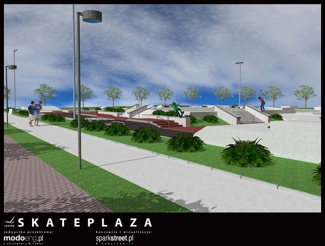 Tak będzie wyglądała Skateplaza na Zatorzu (zdjęcia)