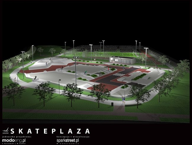 Tak będzie wyglądała Skateplaza na Zatorzu (zdjęcia)
