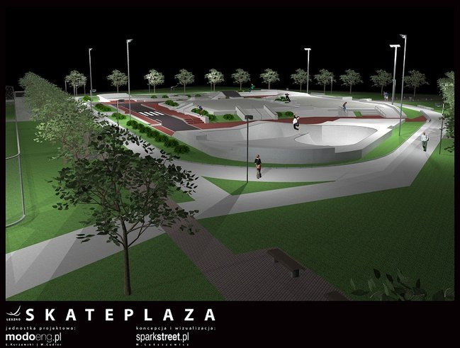 Tak będzie wyglądała Skateplaza na Zatorzu (zdjęcia)