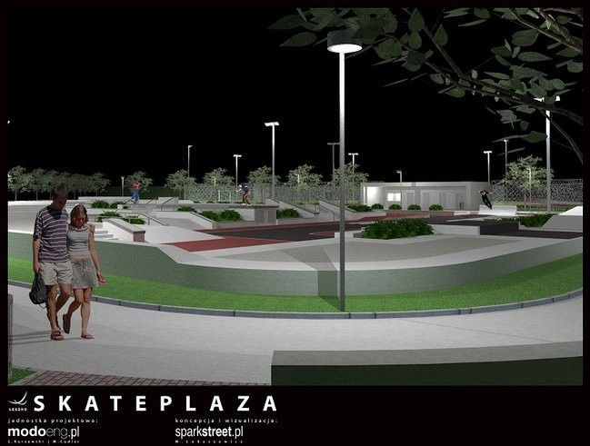 Tak będzie wyglądała Skateplaza na Zatorzu (zdjęcia)