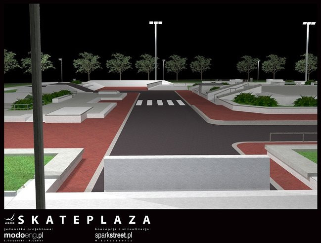 Tak będzie wyglądała Skateplaza na Zatorzu (zdjęcia)