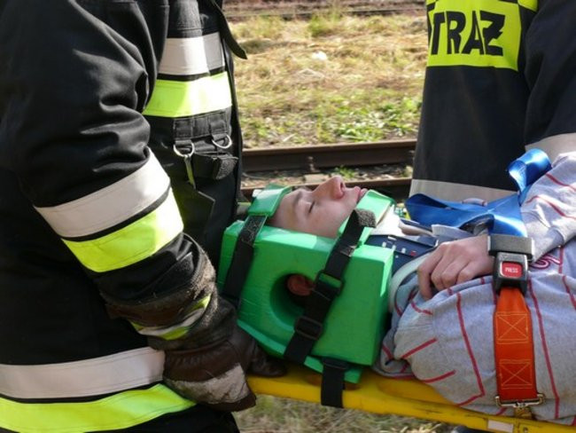 Katastrofa na bocznicy (zdjęcia)