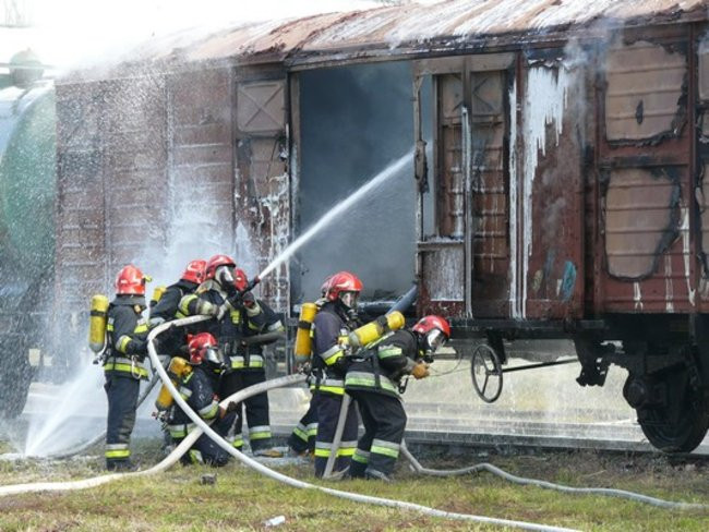 Katastrofa na bocznicy (zdjęcia)