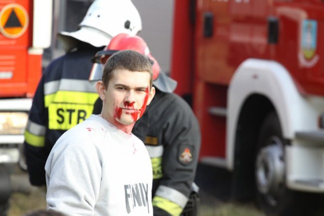 Katastrofa na bocznicy (zdjęcia)