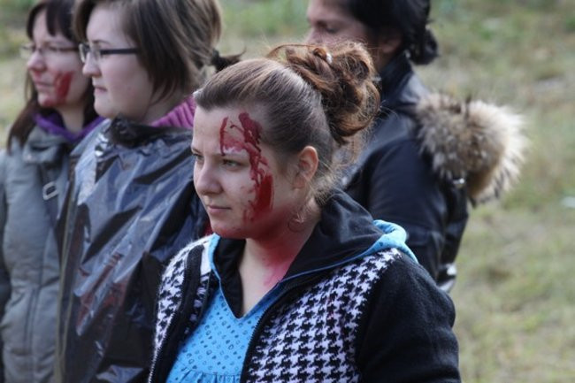 Katastrofa na bocznicy (zdjęcia)