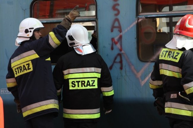 Katastrofa na bocznicy (zdjęcia)