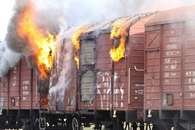 Katastrofa na bocznicy (zdjęcia)