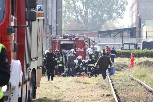 Katastrofa na bocznicy (zdjęcia)