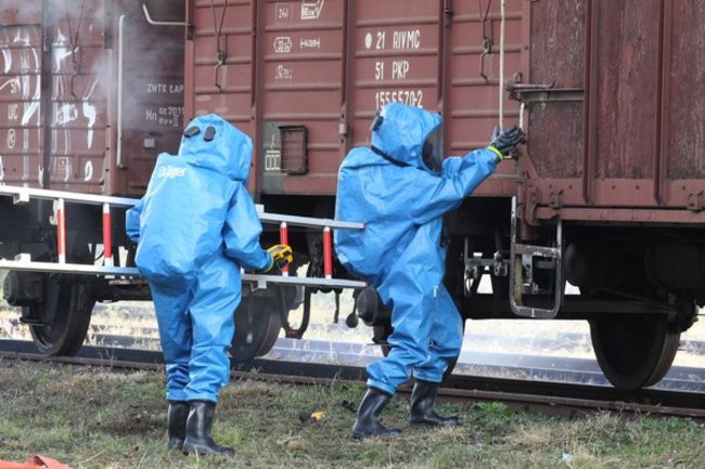 Katastrofa na bocznicy (zdjęcia)