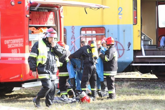 Katastrofa na bocznicy (zdjęcia)