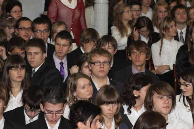 Sztandar dla jedynki (zdjęcia)