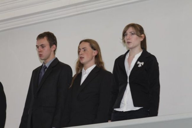 Sztandar dla jedynki (zdjęcia)