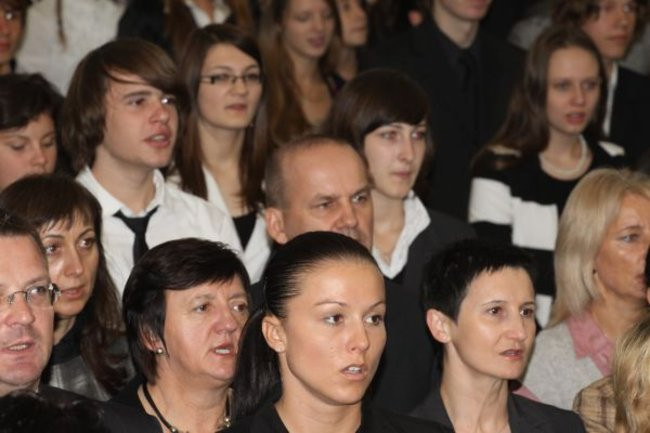 Sztandar dla jedynki (zdjęcia)