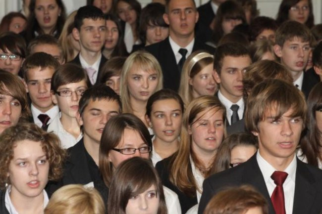 Sztandar dla jedynki (zdjęcia)