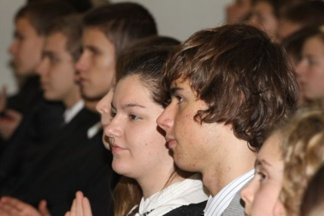 Sztandar dla jedynki (zdjęcia)