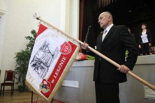 Sztandar dla jedynki (zdjęcia)