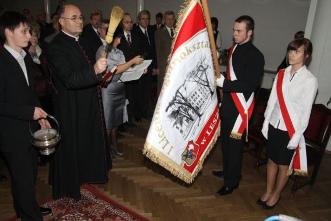 Sztandar dla jedynki (zdjęcia)