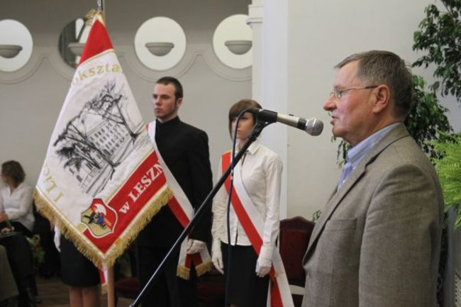 Sztandar dla jedynki (zdjęcia)