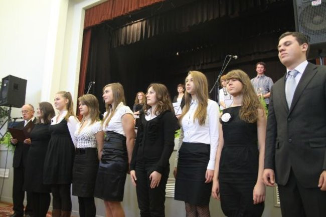 Sztandar dla jedynki (zdjęcia)