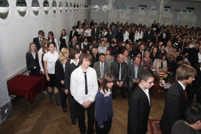 Sztandar dla jedynki (zdjęcia)