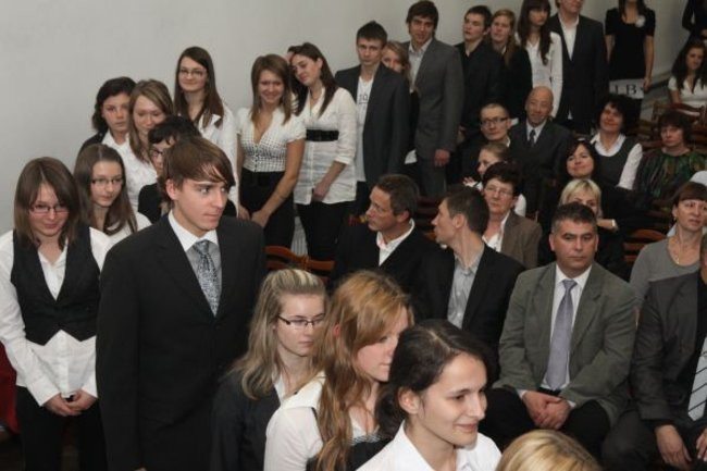 Sztandar dla jedynki (zdjęcia)