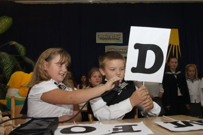 Marynarze u pierwszaków (zdjęcia)