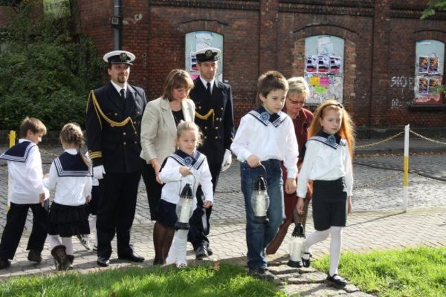 Marynarze u pierwszaków (zdjęcia)