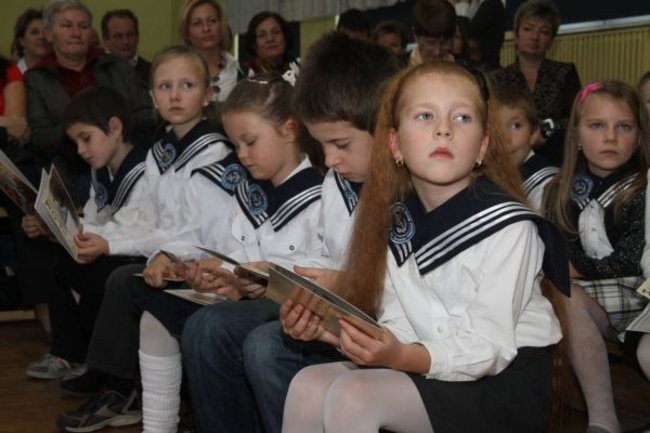 Marynarze u pierwszaków (zdjęcia)