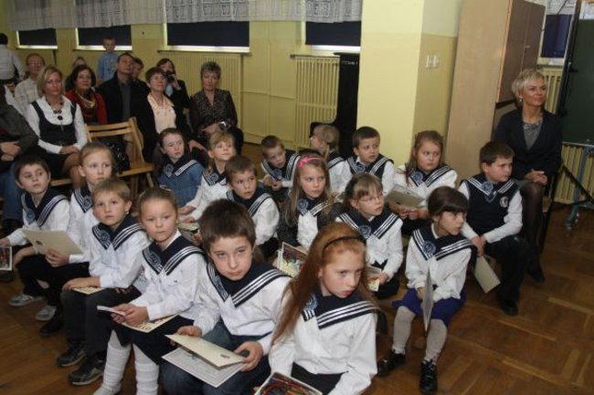 Marynarze u pierwszaków (zdjęcia)