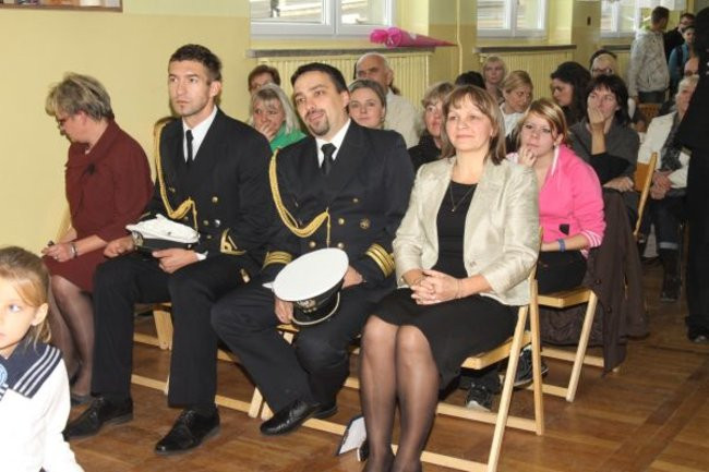 Marynarze u pierwszaków (zdjęcia)