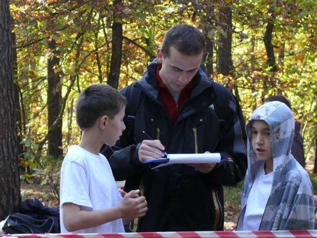 Biegiem przez las (zdjęcia)