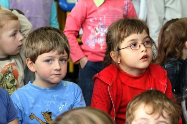 Pyrek z wizytą w przedszkolu (zdjęcia)