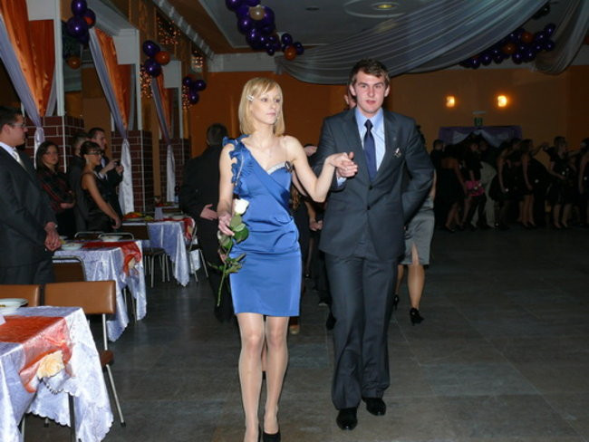 Studniówka w dawnej 