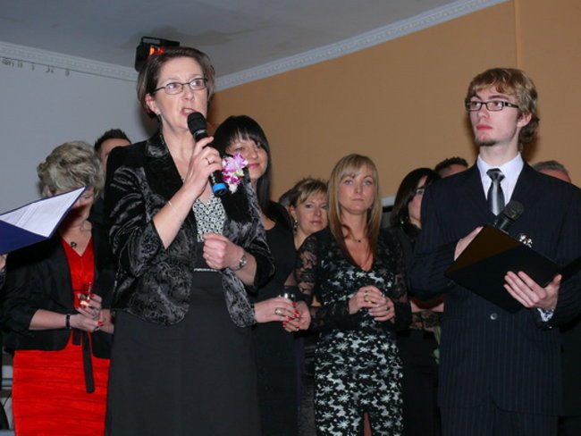 Studniówka w dawnej 