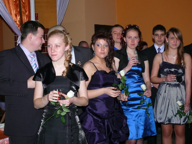 Studniówka w dawnej 