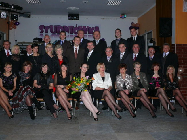 Studniówka w dawnej 