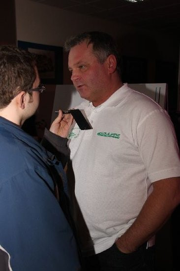 Kolejarz Rawicz zaprezentował się w gimnazjum (zdjęcia)