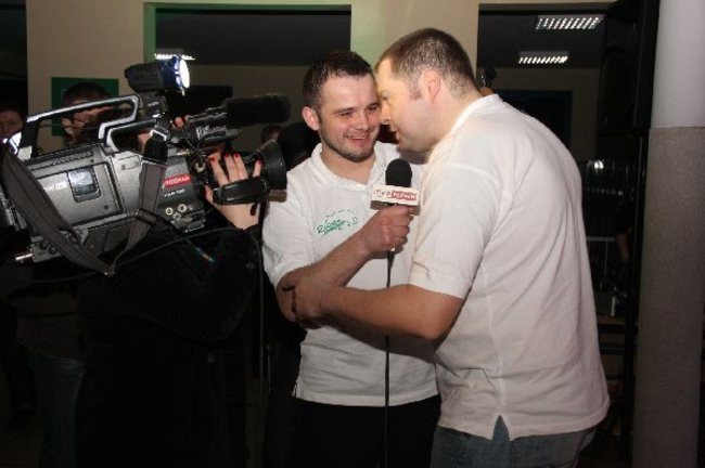 Kolejarz Rawicz zaprezentował się w gimnazjum (zdjęcia)