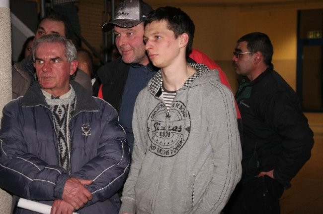 Kolejarz Rawicz zaprezentował się w gimnazjum (zdjęcia)