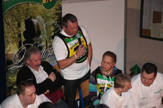 Kolejarz Rawicz zaprezentował się w gimnazjum (zdjęcia)