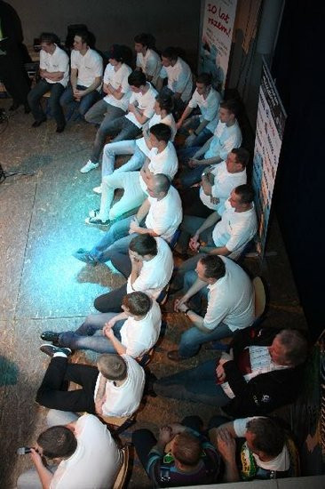 Kolejarz Rawicz zaprezentował się w gimnazjum (zdjęcia)