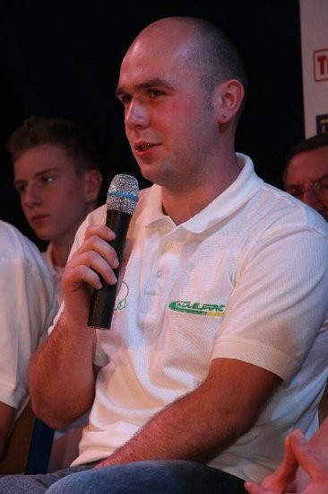 Kolejarz Rawicz zaprezentował się w gimnazjum (zdjęcia)