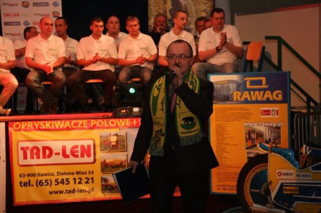 Kolejarz Rawicz zaprezentował się w gimnazjum (zdjęcia)