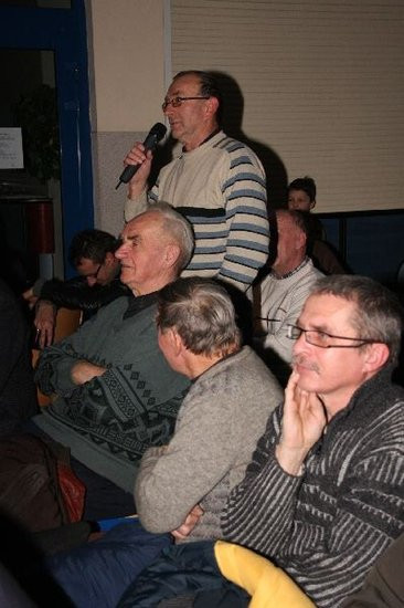 Kolejarz Rawicz zaprezentował się w gimnazjum (zdjęcia)