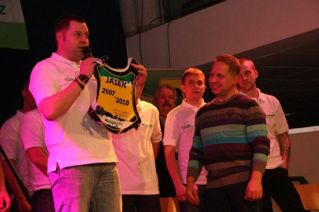 Kolejarz Rawicz zaprezentował się w gimnazjum (zdjęcia)