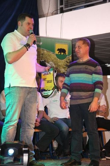 Kolejarz Rawicz zaprezentował się w gimnazjum (zdjęcia)