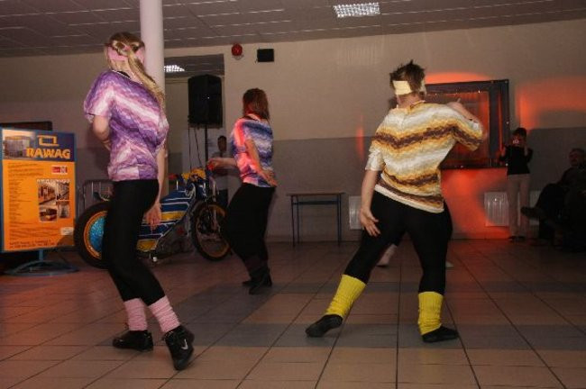 Kolejarz Rawicz zaprezentował się w gimnazjum (zdjęcia)