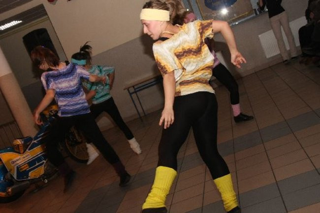 Kolejarz Rawicz zaprezentował się w gimnazjum (zdjęcia)